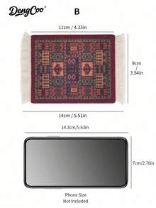 Dengcoo 1PC Coffee Coaster, Cup Mat, Fabric Tassel Carpet Coaster, Coffee Mat, Drink Coaster, Dish Drying Mat, Table Mat, Placemat, Mouse Pad, Non-Slip Heat Resistant Mat, For Table Desk Cup, Home, Coffee, Gife - Coffee Pads - View 17