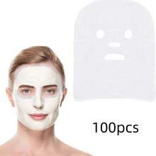 10/20/30/50/100/200/300/400/500pcsSheets Pre-Cut Gauze Facial Cotton Beauty Gauze Skin Care Face, Soft High Frequency Gauze Face Pads For Women Girls Skin Face Care Spas Beauty Salons - View 14