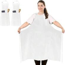 2 chiếc tạp dề đầu bếp cỡ lớn, tạp dề chuyên nghiệp unisex có 2 túi, thích hợp cho nấu ăn, làm việc, làm bánh. - Nhiều màu - Xem 13