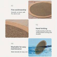 Colorful Cat Scratching Board, Durable Cat Mat, Stylish Design for Home Decor - Model: 4233.ppcb - cofre 15.75*15.75 pulgadas - Ver 6