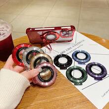 这款全新超薄钻石胶手机指环支架适用于及其他多种智能手机，采用镂空懒人设计，是一款优质手机壳桌面支架。 - 彩色 - 查看 3