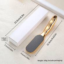 纳米玻璃足锉，足部刮痧板，去茧器，足部柔滑SPA工具，适用于足部护理和指甲护理 - 彩色 - 查看 13