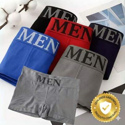 Kit 10 Cuecas Box Boxer Masculinas Premium – Máximo Conforto no Dia a Dia ou Kit 4
