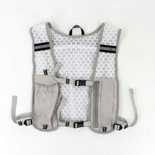 1pc Lightweight Running Vest Backpack For Women, With Multi-Functional Storage Design, Suitable For Outdoor Hiking, Cycling, Running, Climbing And Other Sports Activities. Reflective Strips, Breathable And Water-Resistant. - Multicolor - View 13