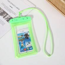 通用型 5/4/3/2/1 防水手机袋，水下摄影配件，触屏设计，带挂绳，适用于漂流、潜水、游泳、温泉、水上乐园等活动 - 彩色 - 查看 15