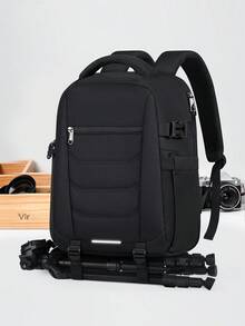 Ba lô máy ảnh chuyên nghiệp chống thấm nước, chống trộm, dung tích lớn, phù hợp với máy ảnh DSLR/Mirrorless, vừa với laptop 14/15.6 inch, kèm theo áo mưa, ba lô du lịch đựng máy ảnh. - Nhiều màu - Xem 11