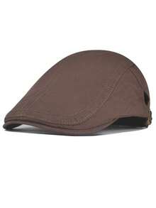 8-Color Reversible Newsboy Cap, Beret Hat,Summer,Beach,Holiday - A - View 5