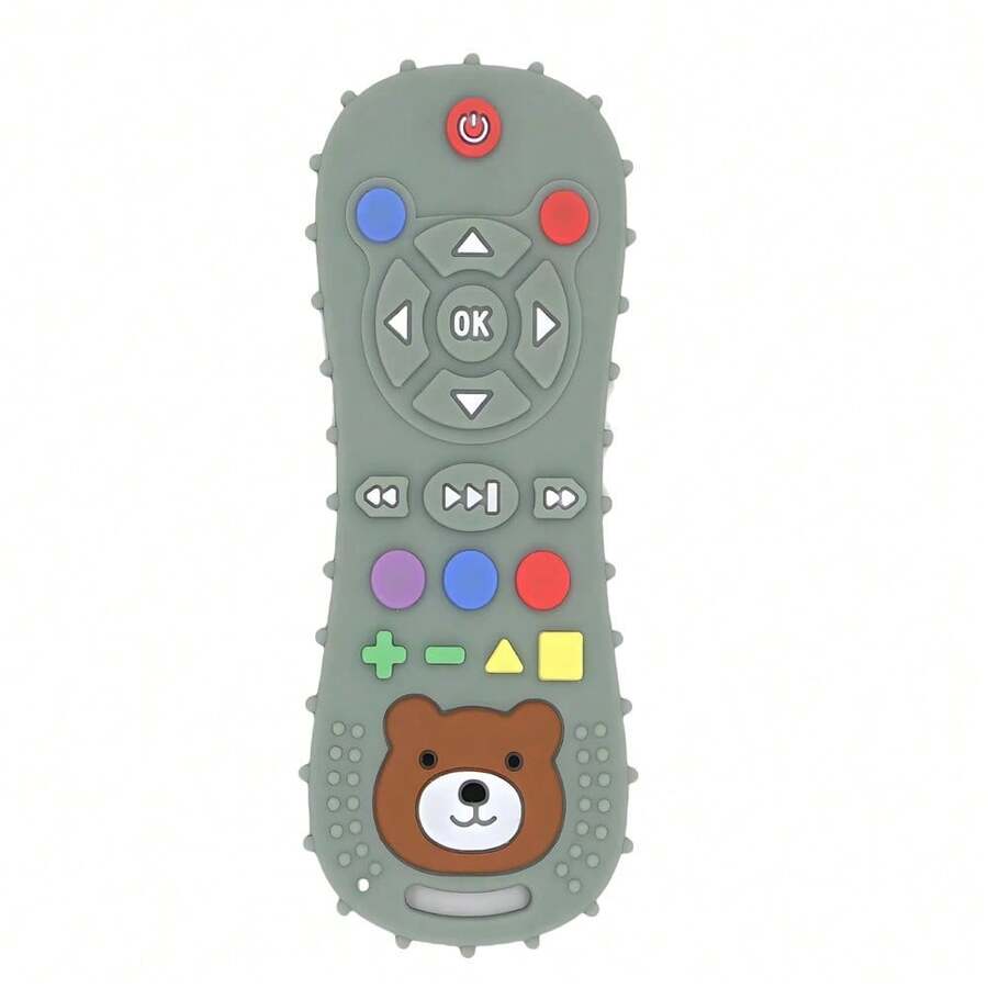Mordedor de silicona con Control remoto para bebé, guantes anticomer, pulsera para chupete, palo de dentición, juguetes para morder, 1/3 Uds. R48O - 2025 Verde - Ver 1