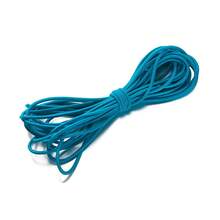 5meters/196.8inch 13 Colors Vibrant Colored Elastic Cord - 2.5mm Thick, High Stretch For DIY Crafts, Jewelry Making, Sewing & Beaded Accessories, Durable Rubber Band With Assorted Colors Choose Freely (Purple, Brown, Black, Red, Blue, Pink, Beige), Beaded Threading | Smooth Texture | High Elasticity - Elastic Cord - View 17
