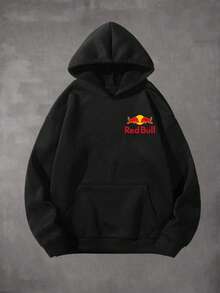 Red Bulll Racing F1 Unisex Hoodie - Featuring The Oracle Red Bulll Racing RB20 F1 Racing Pattern, Streetwear, Men's Graphic Hoodie, Fashionable, Off Road Racing Enthusiasts, Outdoor Sports And Daily Retro Wear, Men Gifts, Y2k Clothes, Car Hoodies, Men's Autumn And Winter Casual And Comfortable Long Sleeved Hoodies, Cool - 黑色 - 查看 2