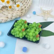 Taba Squishy - Silicone Stress Relief - Slow Rebound DIY Food Toy [Grape Squeeze] - Squeeze Toy - Birthday Gift - Holiday Gift - Multicolor - View 13