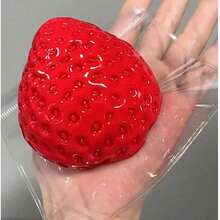 1个草莓软萌玩具 - 解压玩具 - 挤压玩具 - 软萌玩具 - 指尖玩具 - 史迪奇玩具 - 旅行玩具 - 课堂指尖玩具 - 迷你洗澡玩具 - 圣诞文具减压球，生日礼物，完美礼物，赠品，玩具，游戏 - 彩色 - 查看 2