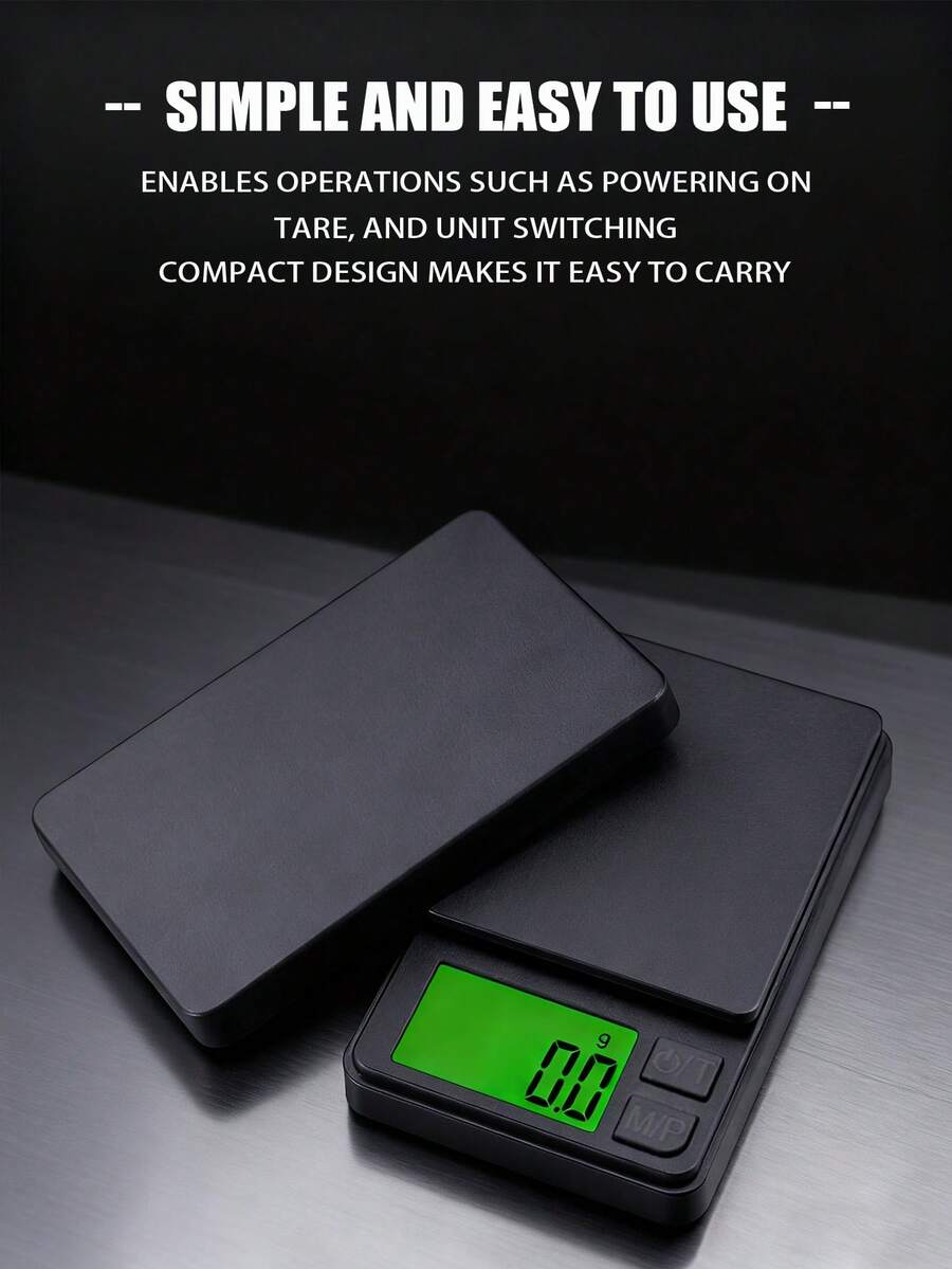 1 chiếc cân điện tử mini, màu vàng đồng, dùng để cân trang sức, bột, cà phê, mạ vàng và bạc, thích hợp để cân trọng lượng hàng ngày của kim loại quý, trang sức, vật dụng nhỏ. Không bao gồm pin.