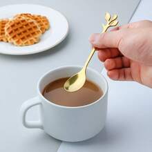 1个2.03盎司陶瓷复古小咖啡杯，办公水杯，木柄茶杯，手工茶/咖啡杯，生日礼物 - 彩色 - 查看 7