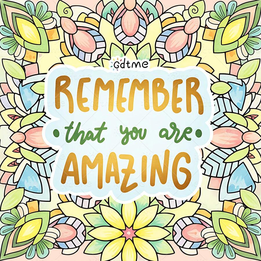1 Inspirational Quote Coloring Book, Adult Relaxation Painting Book, 24 Single-Sided Hand-Drawn Pages, Minimalist Pattern Design, Easy To Color, Enjoy Fun And Fulfillment Through Coloring, Thoughtful Gift For Friends, Family Or Loved Ones On Holidays, Birthdays Or Any Special Occasion, Back To School Stationery