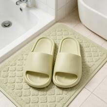 1 paire de sandales d'intérieur unisexes en EVA, légères, antidérapantes, à séchage rapide et respirantes, convenant pour une utilisation intérieure l'été, dans la salle de bain, la piscine, la douche, avec une fonction antibactérienne et anti-odeurs. Sandales de salle de bain à la mode pour couples, cadeau pour la fête des mères, décoration de chambre, jardin, cuisine, été, plage, accessoires de voyage, décoration de chambre, moelleux, remise des diplômes, range-chaussures, rangement, extérieur, jardin, accessoires de voyage, portable, accessoires de plage, saison de remise des diplômes, cérémonie de remise des diplômes, cadeau de remise des diplômes, félicitations au diplômé, major de , fin des études, fête de remise des diplômes - Multicolore - Voir 7