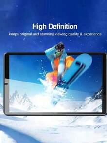 2pcs Tempered Glass Screen Protector, Compatible With Lenovo Tab P11/Tab M8/P12/M7/M9/M10/M11/Yoga Tab 11/K10/ Pad 2/Tab M10 Plus Tablet Series. This Protective Film Is Easy To Install, High-Definition And Transparent, Bubble-Free, And Scratch-Resistant. - Clear - View 4