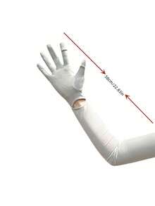 Summer Outdoor Cycling Ice Silk Breathable Thin UV Protection Arm Sleeves - Multicolor - View 11