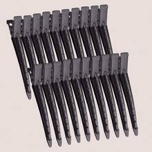 20pcs Black Metal Wire Hollow Alligator Hair Clip Hair Clip, Crocodile Clip Hair Clip, Hair Styling Fixing Clip, Suitable For Hairstyle Design, Dyeing, Silver, Styling (Unisex), Claw Clip, Hair Clip, Hair Clip, Hair Accessory, Hairpin, Summer, Holiday, Travel, Festival, Party - Black 2 - View 12