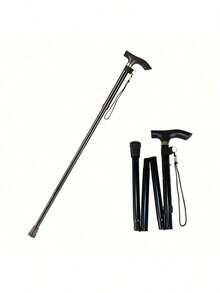 1 chiếc gậy chống đi bộ bằng hợp kim nhôm có thể điều chỉnh - Gậy du lịch gấp gọn, nhẹ với tay cầm tiện dụng và đầu bọc cao su chống trượt, phù hợp cho người già, đi bộ đường dài, sử dụng hàng ngày - Hỗ trợ di chuyển, hỗ trợ người già, gậy leo núi, vật dụng cần thiết khi đi du lịch sân bay, gậy gấp, gậy nhẹ, phụ kiện du lịch, quà tặng cho người già, tay cầm gấp 5 đoạn, điều chỉnh chiều cao nhanh chóng, tay cầm chống trượt, kèm dây đeo cổ tay, phù hợp cho cả nam và nữ, hoàn hảo cho đi bộ đường dài ngoài trời, phụ kiện leo núi, thiết bị cắm trại. - Nhiều màu - Xem 15