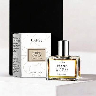 30毫升香草奶油香水，融合茉莉和琥珀香调，自然清新香氛