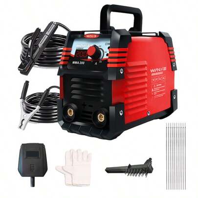 Mini mano MMA/TIG tungsteno gas inerte protección soldadura compuesto inversor soldador