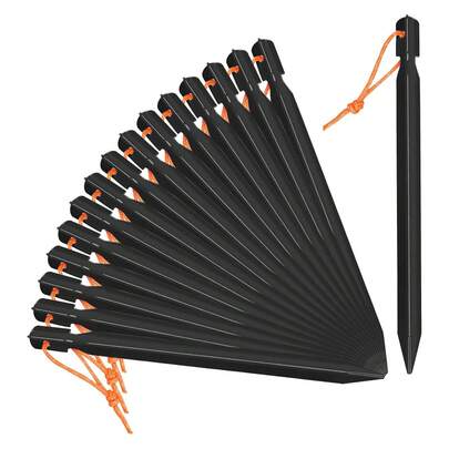 Aluminum Alloy Tent Stakes, Durable And Lightweight Metal Tent Pegs, Sturdy Outdoor Camping Nails
