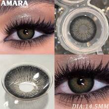 AMARA 1对棕色柔和眼妆美妆 - 美妆 - 使用寿命1年，适合日常使用，圣诞节/情人节完美之选 - ALPS-BLACK - 查看 7