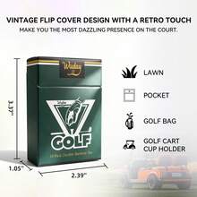 10pcs Golf Ball Holder, Funny Golf Ball Rack, Open Design, Leisure Life Accessory, Creative Christmas Golf Gift - Multicolor - View 5