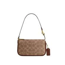 Bolso de mano Coach Plaza con estampado para mujer, de un solo hombro, CCD38B4N4 - CCD38B4N4 de color amarillo parduzco - Ver 1
