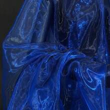 100X150cm Colorful Two-Color Gradient Organza Mesh Fabric For Women Sewing Wedding Dress Home Textiles Patchwork Cloth Materials - A - View 17