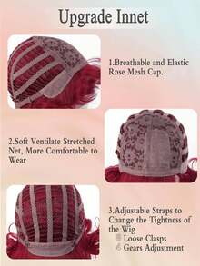 Cosplay Wig, Suitable For Holiday Party Occasions - Multicolor - View 5