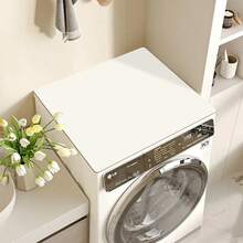 1pc Washing Machine Isolation Pad, Dust Cover And Coffee Machine Mat - Foggy Blue - View 12