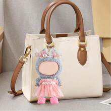 【夏季新品】Laububu 可爱娃娃鞋，适合 4-7 英寸（约 10.2-17.8 厘米）娃娃，高品质娃娃鞋，可搭配 Lububu 娃娃服装和套装，凉鞋 - 彩色 - 查看 10