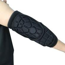 1pc Elbow Pad With Adjustable - Black - View 6