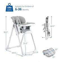 Baby Highchairs & Accessories - Gray - View 2