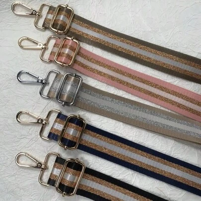 Adjustable Shoulder Strap, Suitable For Crossbody Bags, Shoulder Bags, Made Of Polyester Fiber Replacement Strap, For Wallet Making, Gym Bag Strap And Handbag Strap, Wallet Making, DIY Wallet Making