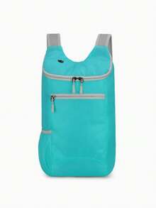 1 pieza Mochila plegable y ligera para exteriores, bolsa deportiva portátil, bolsa de viaje, bolsa de regalo - Multicolor - Ver 26