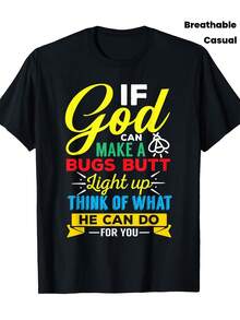 Men Outdoor Tees & Tanks - Black - View 1