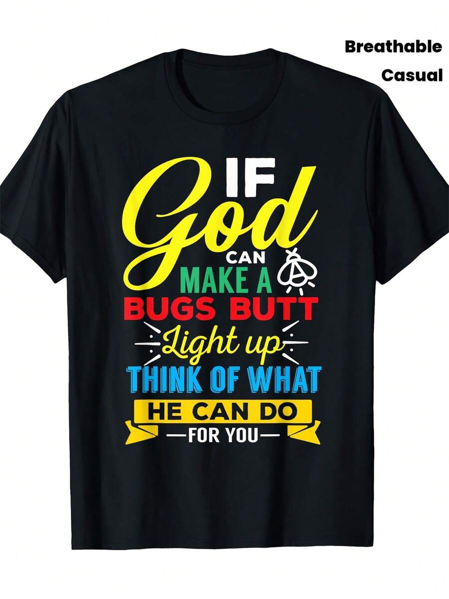 Men Outdoor Tees & Tanks - Black - View 1