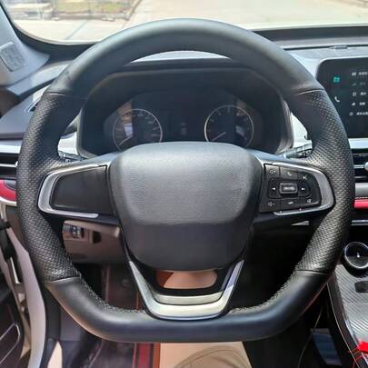 Handmade Steering Wheel Cover, Suitable For Chery Tiggo 7 8 Pro Plus 2016-2020