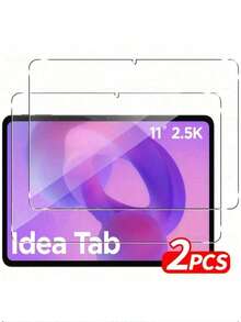 2pcs Tempered Glass Screen Protector, Compatible With Lenovo Tab P11/Tab M8/P12/M7/M9/M10/M11/Yoga Tab 11/K10/ Pad 2/Tab M10 Plus Tablet Series. This Protective Film Is Easy To Install, High-Definition And Transparent, Bubble-Free, And Scratch-Resistant. - Clear - View 21