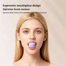 硅胶咬肌球，下颌线塑形工具，三合一下颌/咬肌/颈部锻炼器，增强咀嚼力量，打造V脸 - 1pc - 查看 12