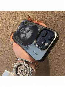 a la UE (DE y ES) Funda de teléfono con tema de fútbol, compatible con modelos 16, 15, 14, 13, 12, 11 Pro Max, X, XR, XS Max, 8, 7 Plus, con acabado mate para protección contra caídas. - Negro translúcido - Ver 5