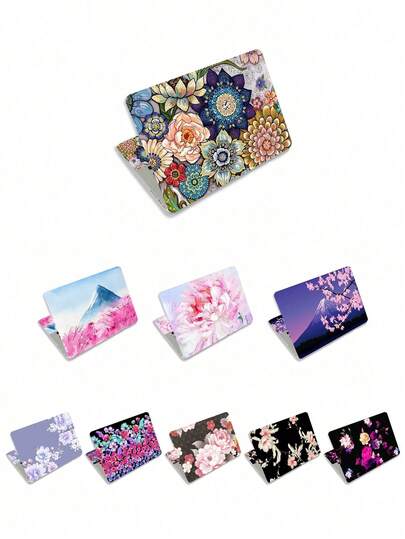 สติกเกอร์ติดแล็ปท็อป 15.4 นิ้ว 15.6 นิ้ว สติกเกอร์ไวนิลติดแล็ปท็อป ฝาครอบป้องกันงานศิลปะแล็ปท็อป (รวมสกินแผ่นรองข้อมือ 2 ชิ้น)