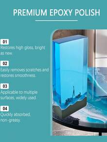 jakehoe 环氧树脂清洁剂 - 去除污渍、修复划痕、抛光表面。多效合一的清洁、划痕修复和表面抛光溶液 - 液體 - 查看 5