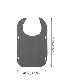 1件装可调节成人围兜，多功能围兜，适用于老年人、残疾人、养老院及其他场合 - 彩色 - 查看 15
