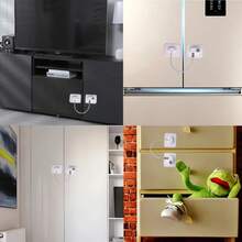 Multi-Functional Safety Lock, Window Limiter, Baby Proofing Drawer Lock, Refrigerator Lock, Window Lock - Multicolor - View 6