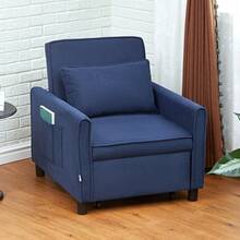 Futon - Blu - Visualizzare 3