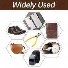 1PC Band Leather Punching Pliers 2.0mm Belt Punch Tool For Belt Punching Tool Lace Punch Hand Wrist Strap Leather Punching Tool For DIY Craft Shoes Fabric - Watch Punch Pliers 2.0mm - View 8